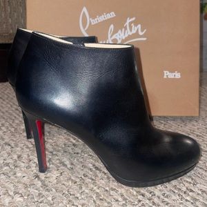 Christian louboutin booties size 8